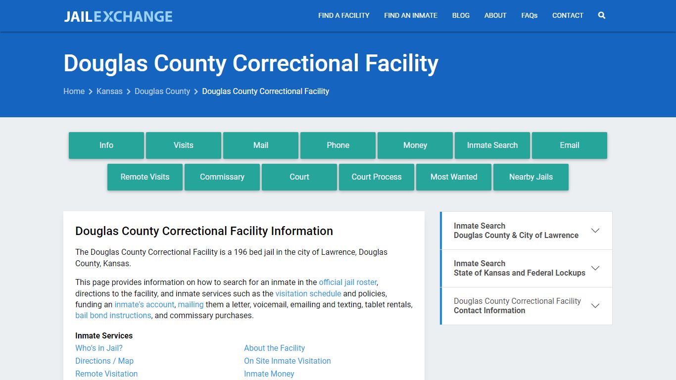 Douglas County Correctional Facility - Jail Exchange
